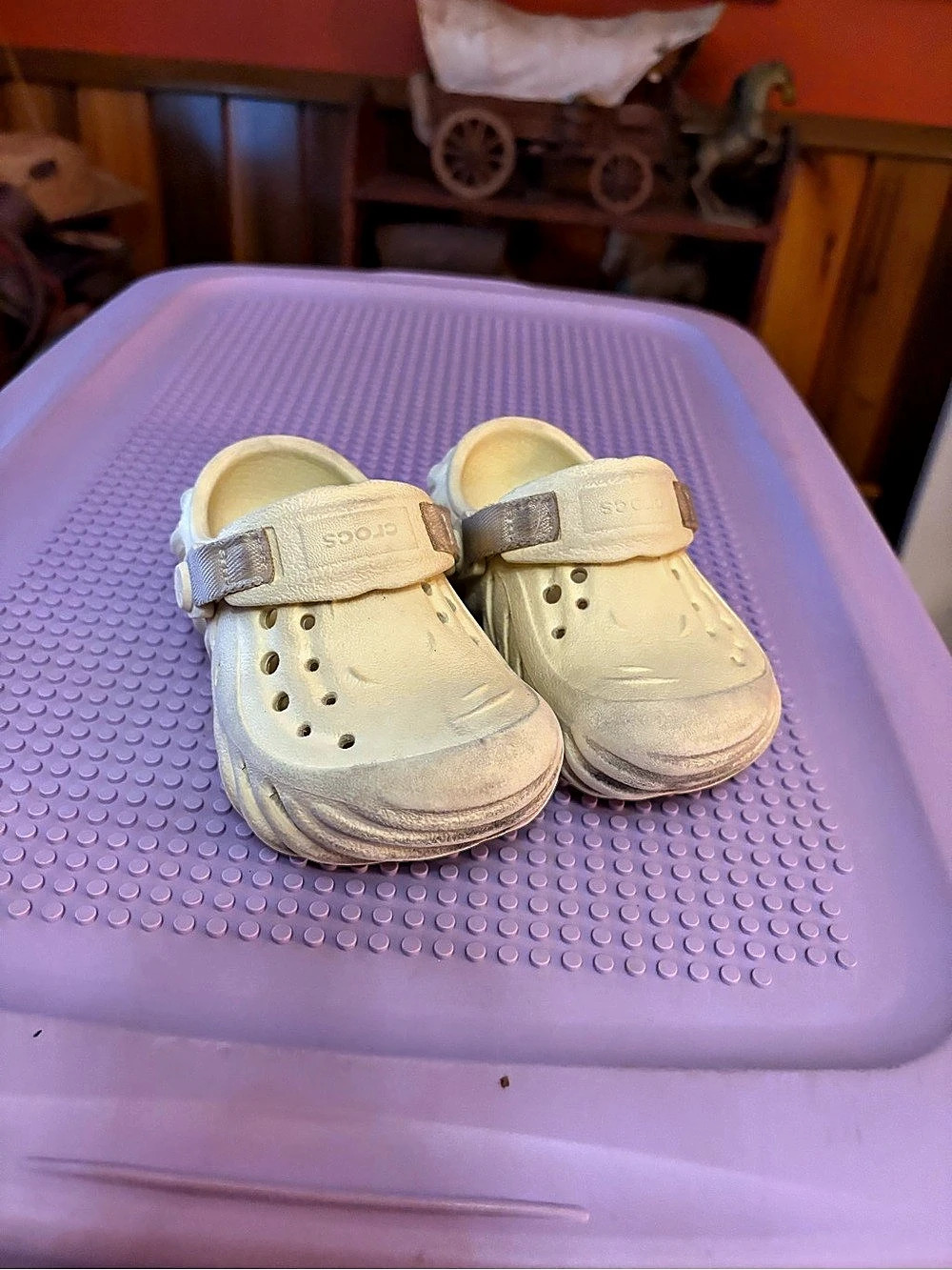 Eco Crocs Crocband Clog Clogs in Yellow